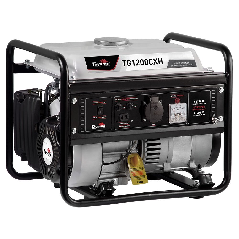 1573234040627 Gerador de Energia a Gasolina TG1200CXH 4T 1.1kVA 96CC 220V Monofásico com Partida Manual TOYAMA-200-002 - Imagem 1