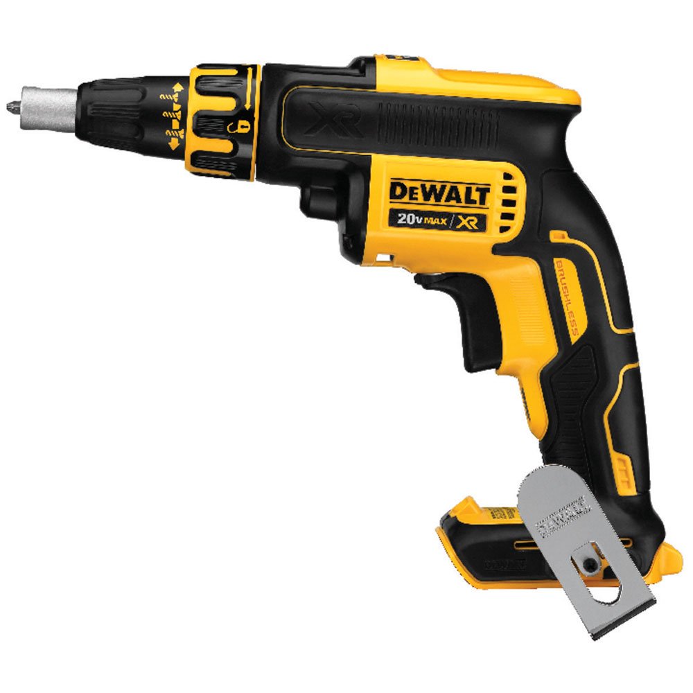 1591213594049 Parafusadeira Drywall Brushless 1/4 Pol. 20V sem Bateria DEWALT-DCF620B - Imagem 1