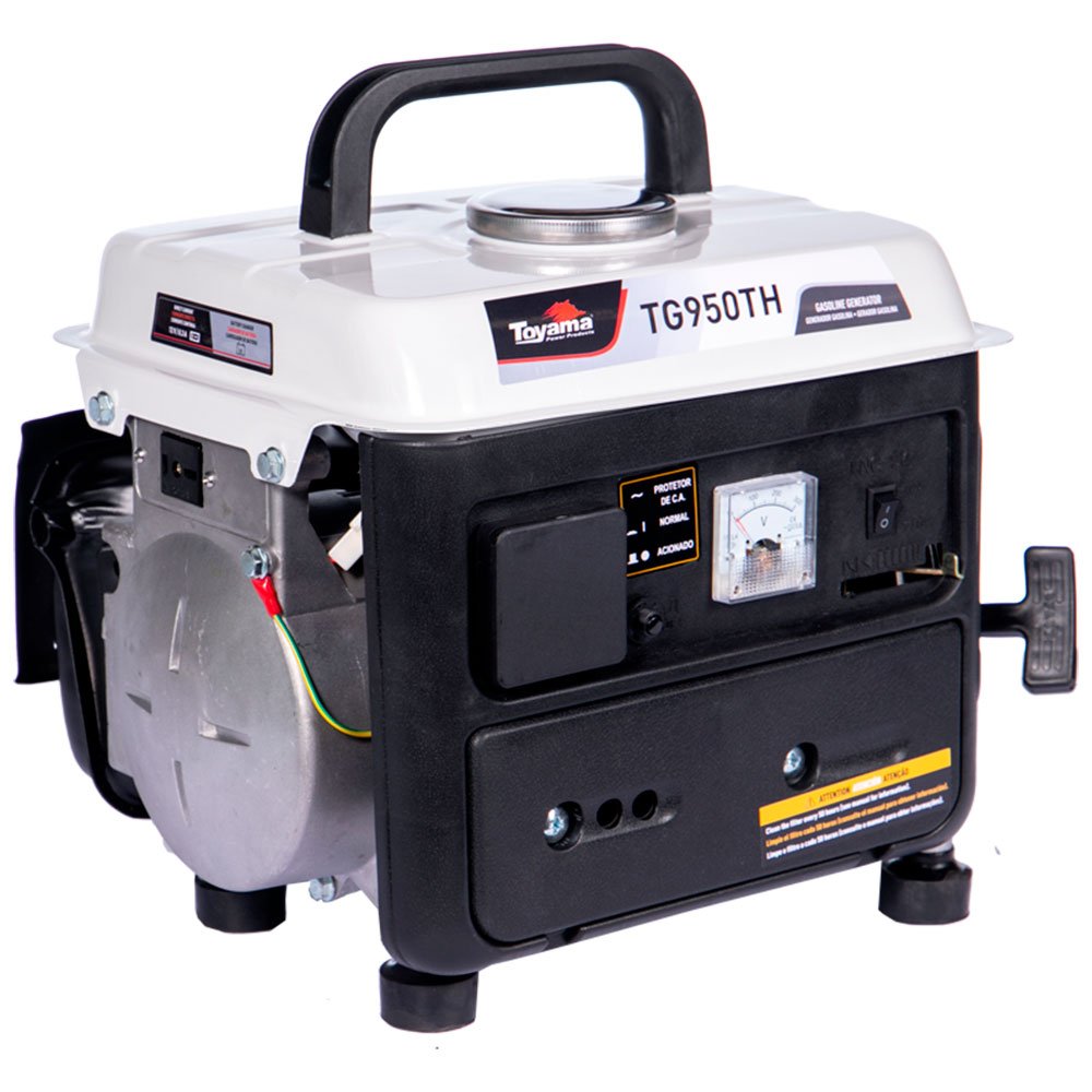 1606223718601 Gerador de Energia a Gasolina TG950THG2 2T 63CC 850W 220V Monofásico com Partida Manual TOYAMA-203-002 - Imagem 1