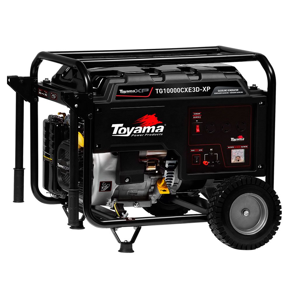 1607373936785 Gerador de Energia a Gasolina 4T 459CC 11.25kVA Trifásico 220V TG10000CXE3D-XP com Partida Elétrica TOYAMA-201-035 - Imagem 1