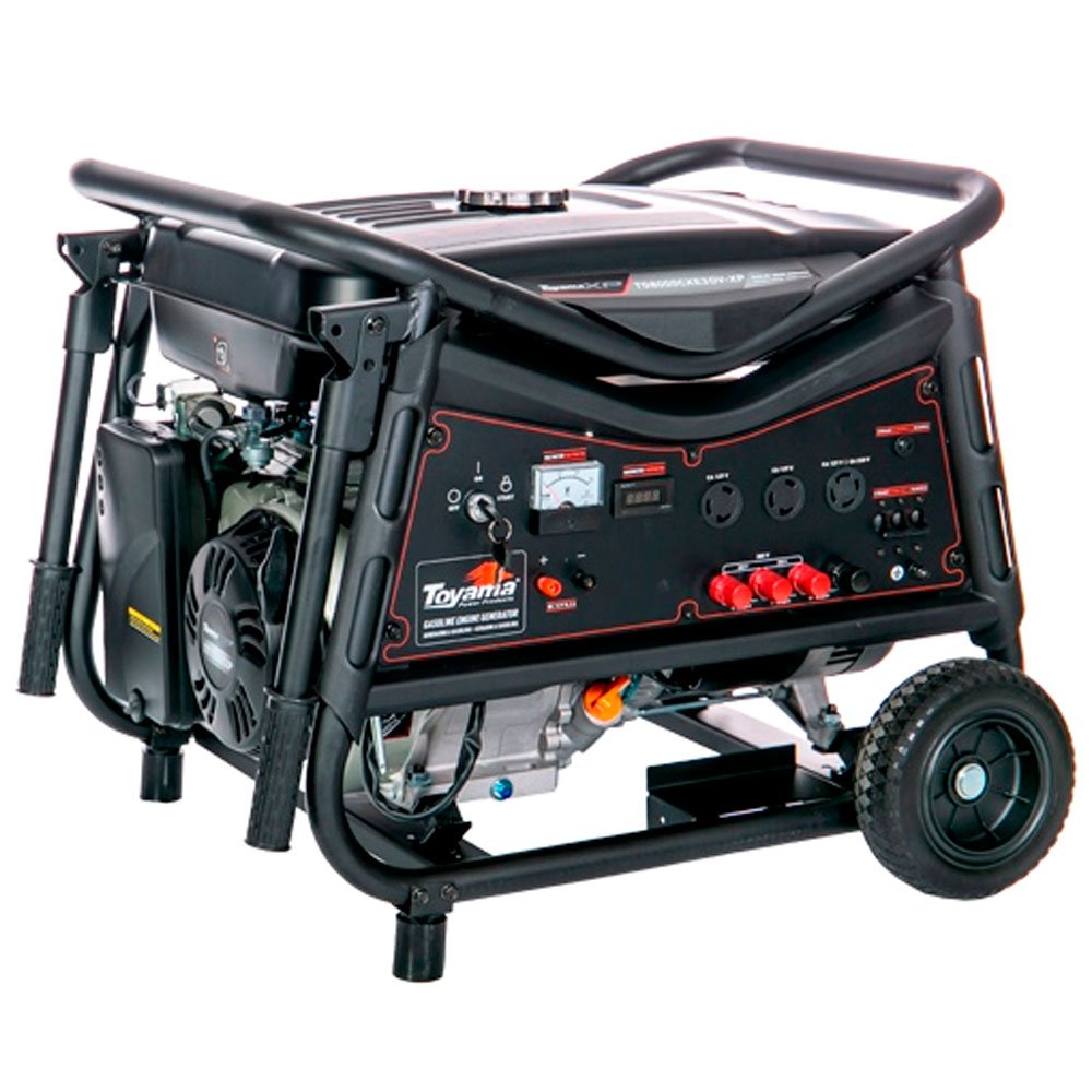 1621880417066 Gerador de Energia a Gasolina TG8000CXEV3D-XP 4T 420CC 8kVA Trifásico 220V sem Bateria TOYAMA-201-053 - Imagem 1