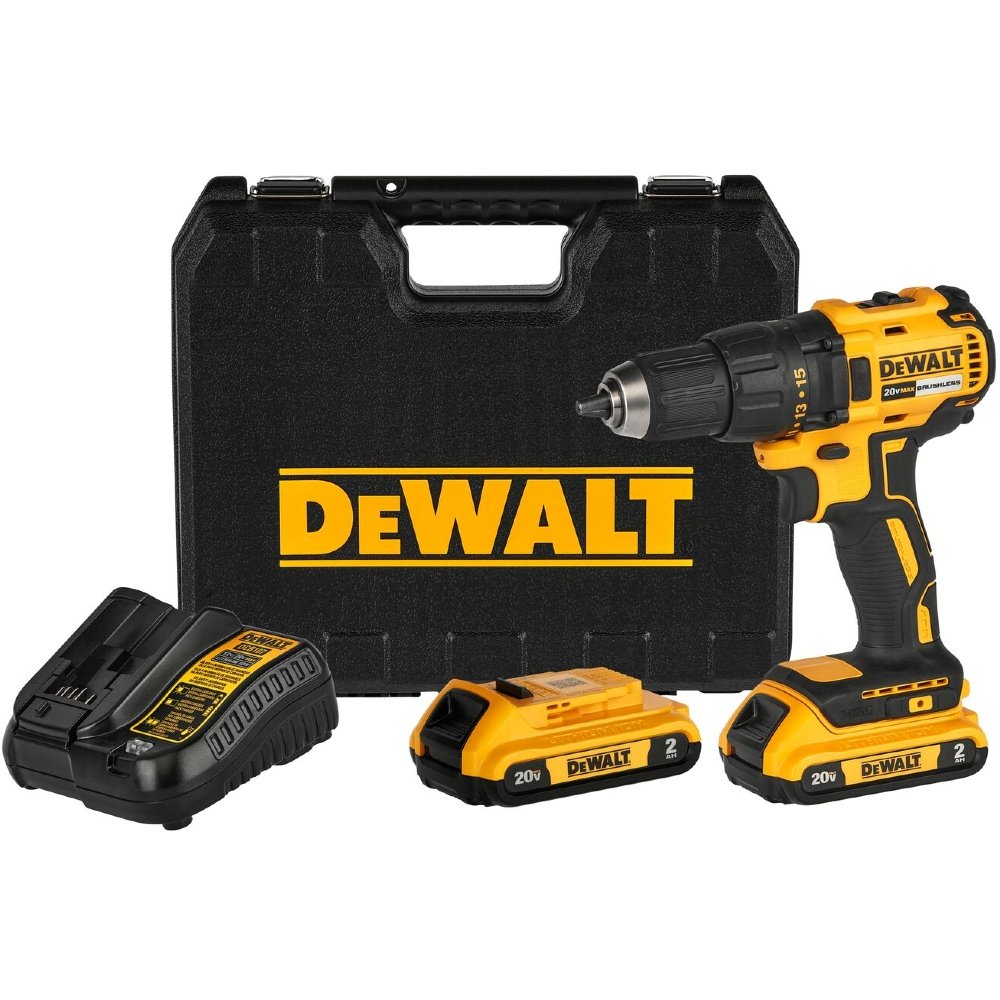 1627304817141 Parafusadeira/Furadeira Brushless 1/2 Pol. com 2 Baterias 20V Li-Ion e Carregador Bivolt . DEWALT-DCD7771D2-BR - Imagem 1