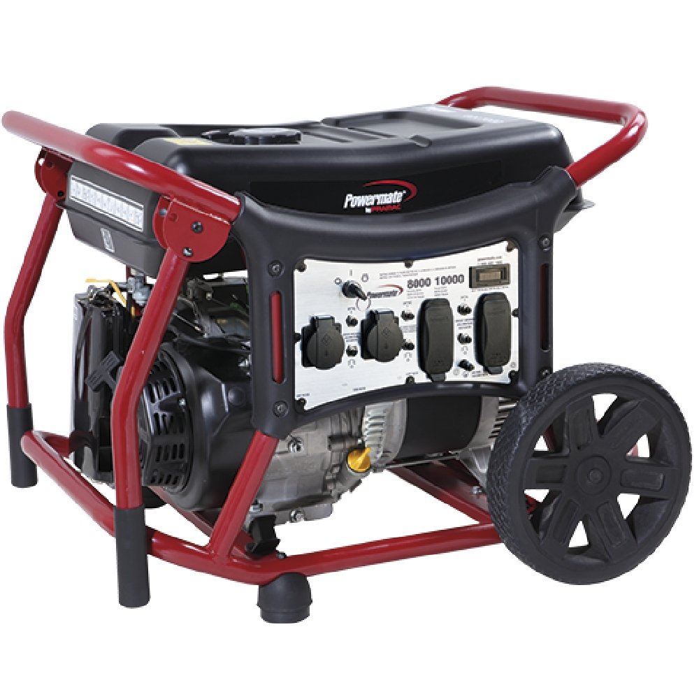 1628690933250 Gerador portátil a Gasolina 7,5 KvA com Partida Elétrica PRAMAC-WX7500 - Imagem 1