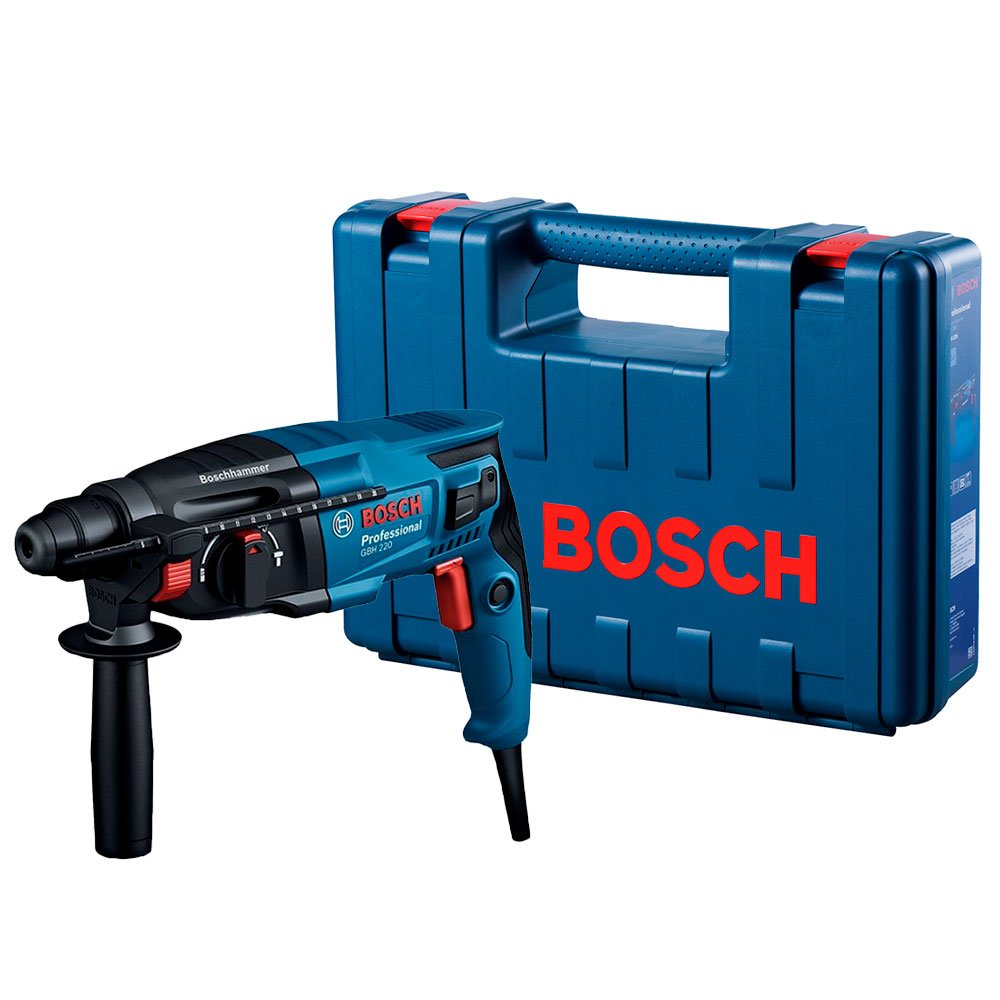 1657715024662 Martelete GBH-220 720W 127V com Maleta BOSCH-06112A60D0-000 - Imagem 1