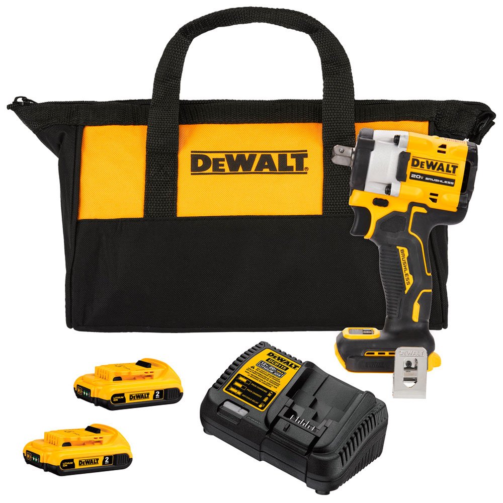1658494255169 Chave de Impacto 13MM 20V MAX 1/2 Pol. com 2 Baterias, 1 Carregador e Bolsa para Transporte DEWALT-DCF922D2-BR - Imagem 1