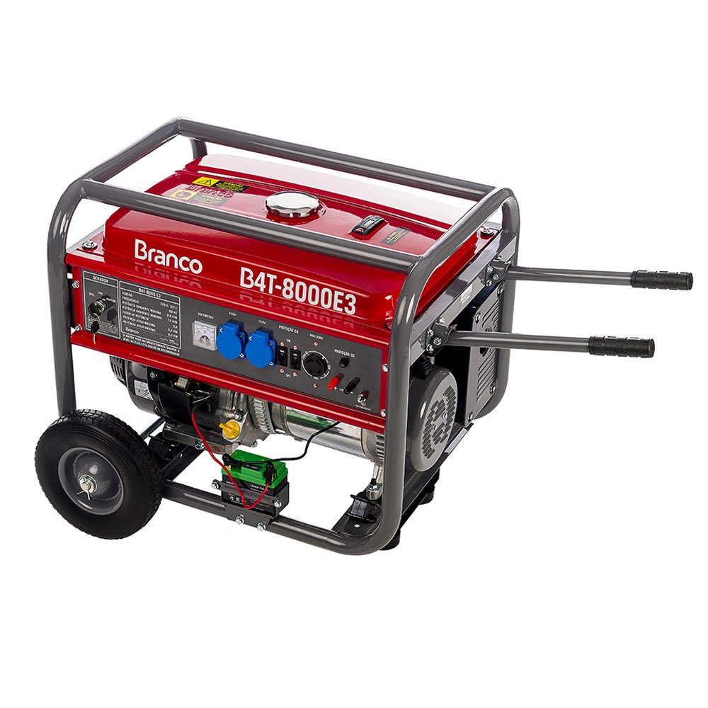 1668783656899 Gerador de Energia à Gasolina 8,0kVA 15HP 220V Trifásico com Partida Elétrica BRANCO-90315035 - Imagem 1