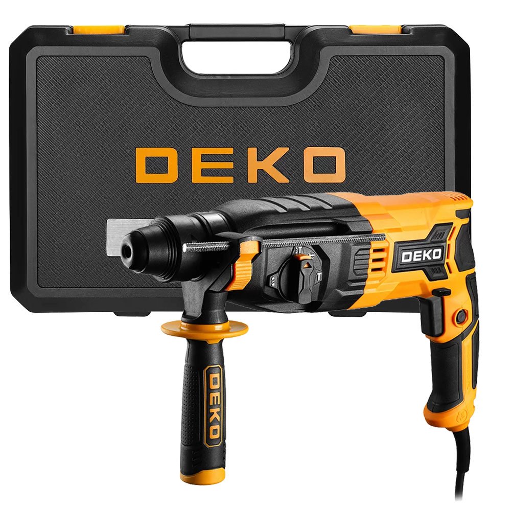 1669116632765 Martelete Perfurador Rompedor Combinado de Impacto SDS Plus 3.2J 850W com Maleta DEKO-DKRH28XL85 - Imagem 1