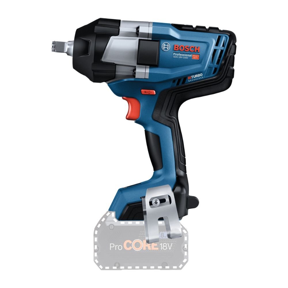 1727956544294 Chave de Impacto Brushless GDS18V-1000 1/2 Pol 18V sem Bateria BOSCH-06019J83E1-000 - Imagem 1