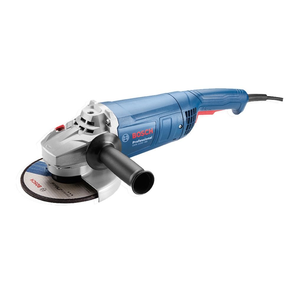 1728073323780 Esmerilhadeira Angular GWS 2200-230 Vulcano 9Pol 2200W 220V BOSCH-06018F20D0-000 - Imagem 1