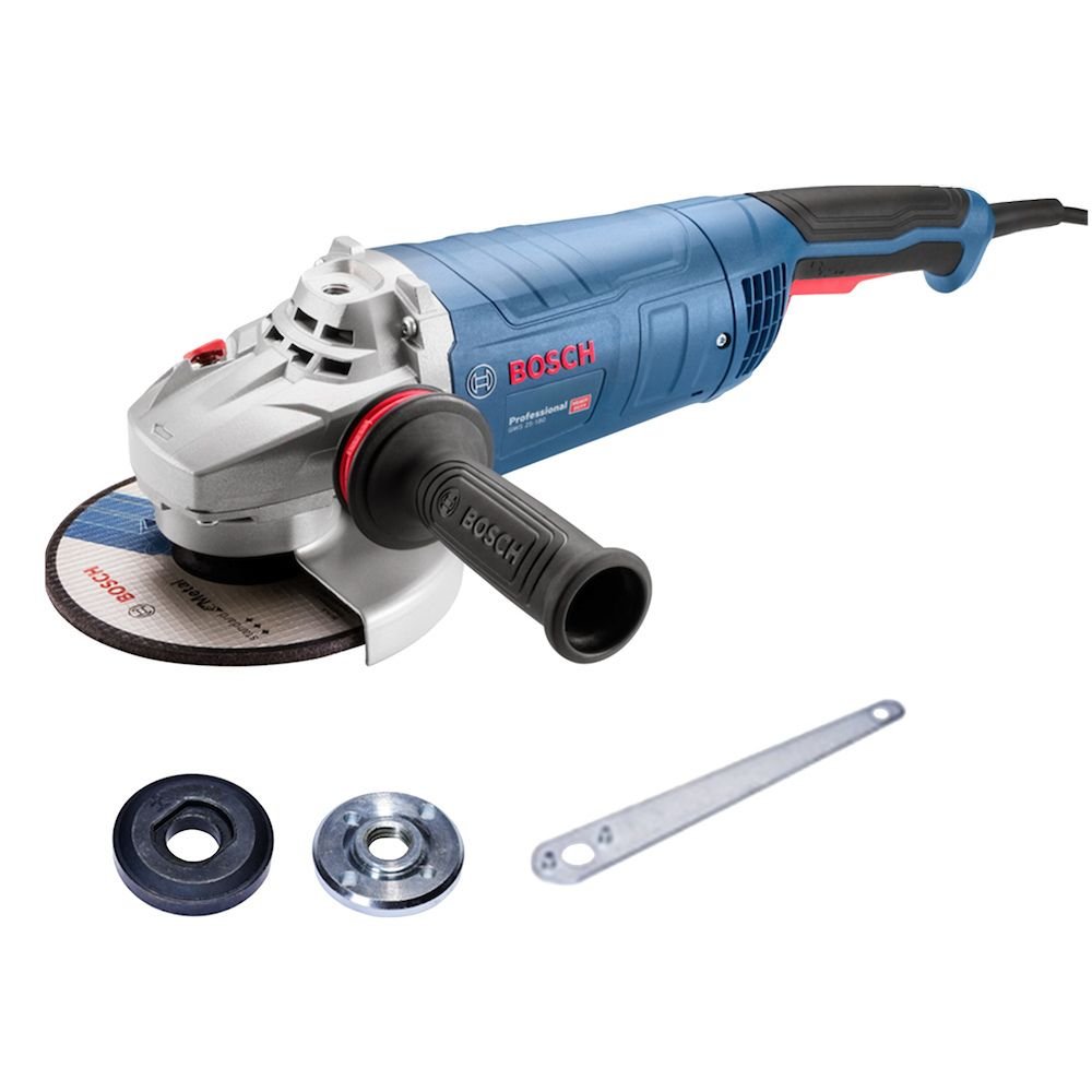 1728073854322 Esmerilhadeira Angular GWS 25-180 7Pol. 2500W 220V BOSCH-06018F30E0-000 - Imagem 1