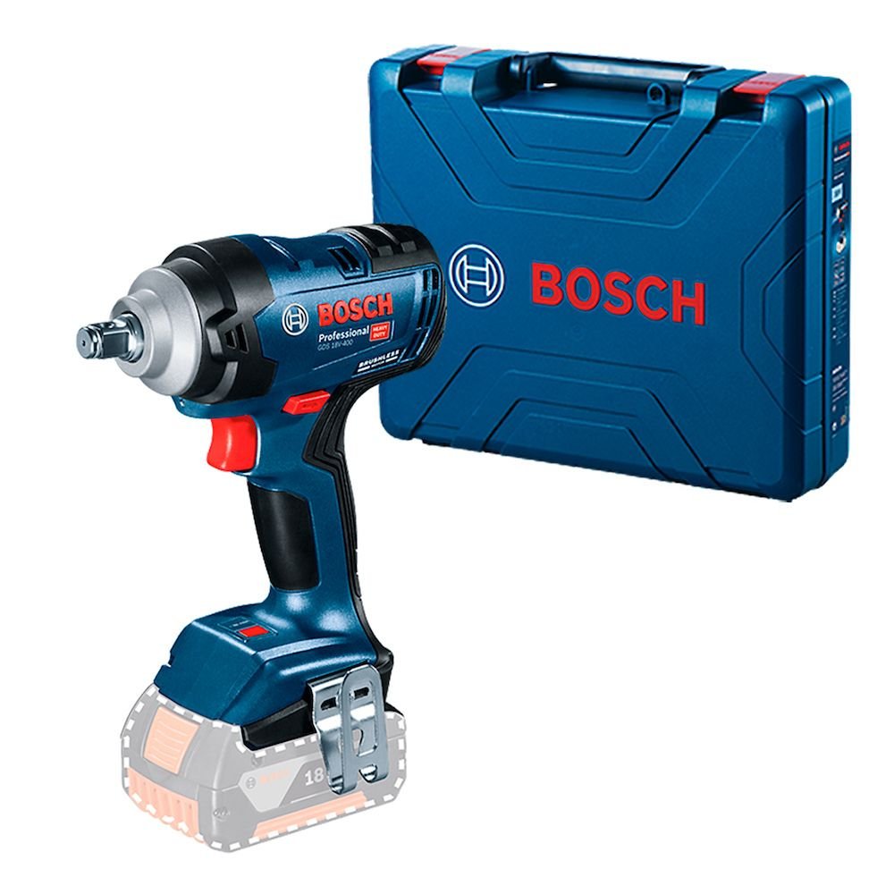 1728332941516 Chave de Impacto GDS18V-400 1/2 Pol. 18V sem Bateria BOSCH-06019K00E1-000 - Imagem 1
