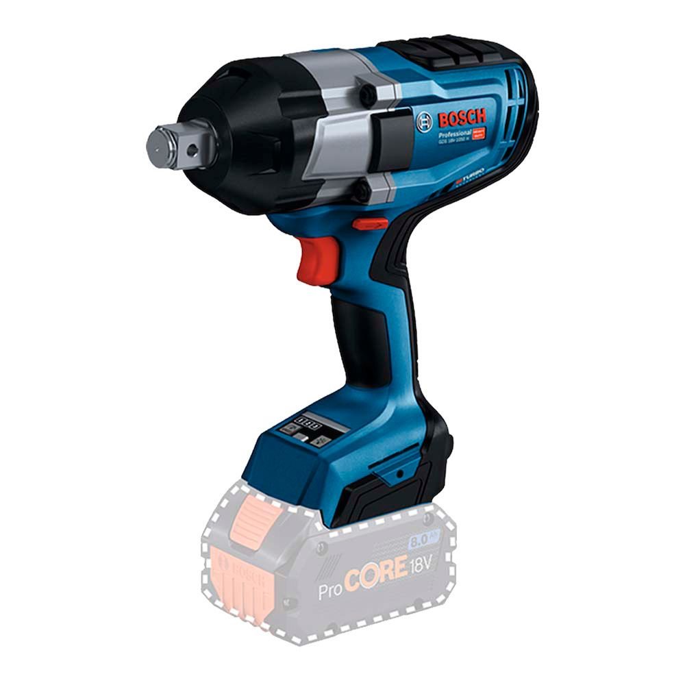1728333727391 Chave de Impacto GDS 18V-1050 H SB 3/4 Pol. 18V sem Bateria BOSCH-06019J85E1-000 - Imagem 1