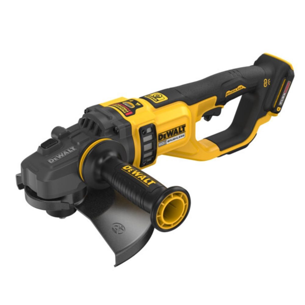 1730751380458 Esmerilhadeira Angular 7 - 9 Pol. 60V Flexvolt Brushless sem Bateria e Carregador DEWALT-DCG460B-B2 - Imagem 1