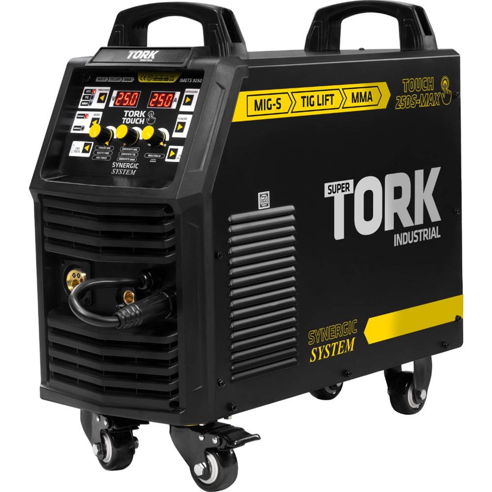 36471153-1600-1600 Inversora de Solda 250A MIG/TIG/MMA Touch 250S Trisolda Super Tork - Imagem 1