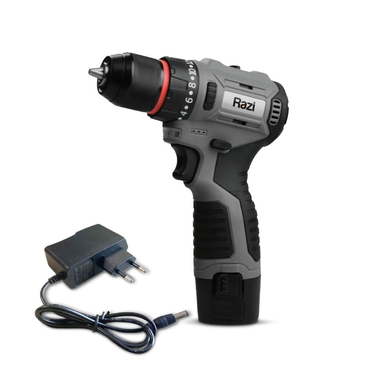 36575550-1600-1600 Furadeira Parafusadeira 3/8" (10mm) 12V Brushless RZ-FPBB12 Razi - Imagem 1