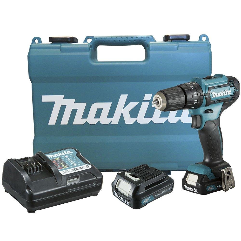 parafusadeirafuradeira-de-impacto-a-bateria-12v-litio-com-carregador-2-baterias-e-maleta-1685387500184 Parafusadeira/Furadeira de Impacto a Bateria 12V Lítio com Carregador 2 Baterias e Maleta MAKITA-HP333DWYE - Imagem 1